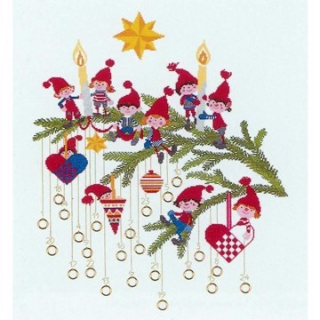 34-6610 Glade nisser - Pakkekalender Mads Stage